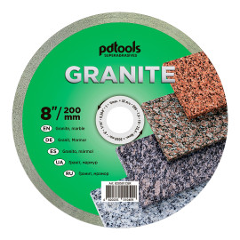 Круг алмазний вiдрiзний GRANITE 1A1R 200 для стаціонарного обладнання