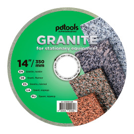 Круг алмазний вiдрiзний GRANITE 1A1R 350*60 для стаціонарного обладнання