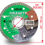 Круг алмазный отрезной GRANITE 1A1R 115 TURBO для ручного инструмента