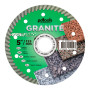 Круг алмазный отрезной GRANITE 1A1R 125 TURBO для ручного инструмента