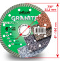 Круг алмазный отрезной GRANITE 1A1R 150 TURBO для ручного инструмента