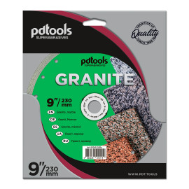 Круг алмазний вiдрiзний GRANITE 1A1R 230 для ручного інструменту
