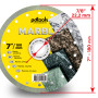 Круг алмазный отрезной MARBLE 1A1R 180 для ручного инструмента
