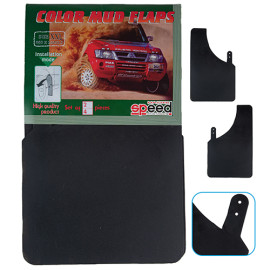 Брызговики "Sport Master" XL 230*375 чистый черный 2шт