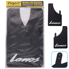 Брызговики "Sport Master" XL 230*375  LANOS черный 2шт