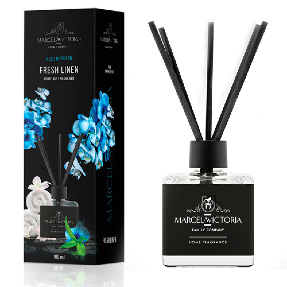 Ароматизатор жидкий для дома/офиса Tasotti "Reed diffuser" 100ml  Fresh Linen