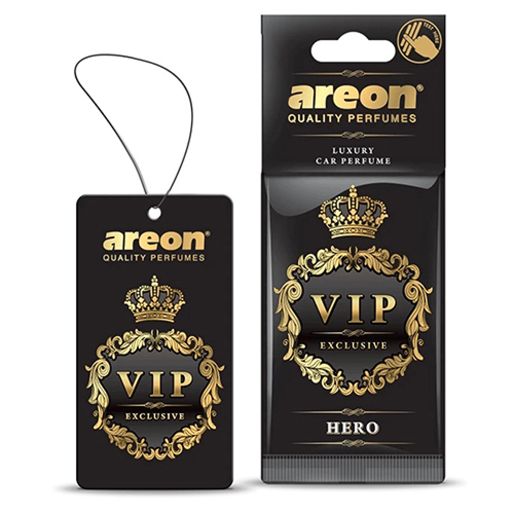 Освежитель воздуха AREON сухой листик VIP Hero