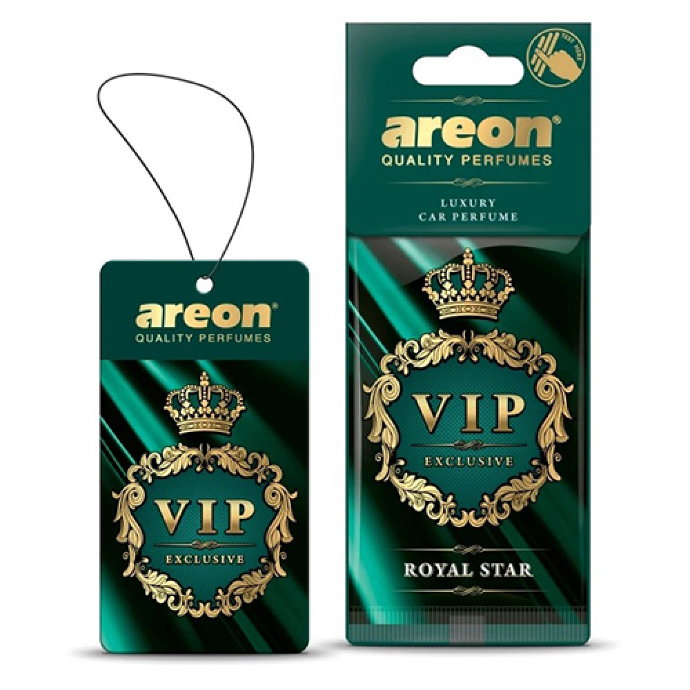 Освежитель воздуха AREON сухой листик VIP Royal Star