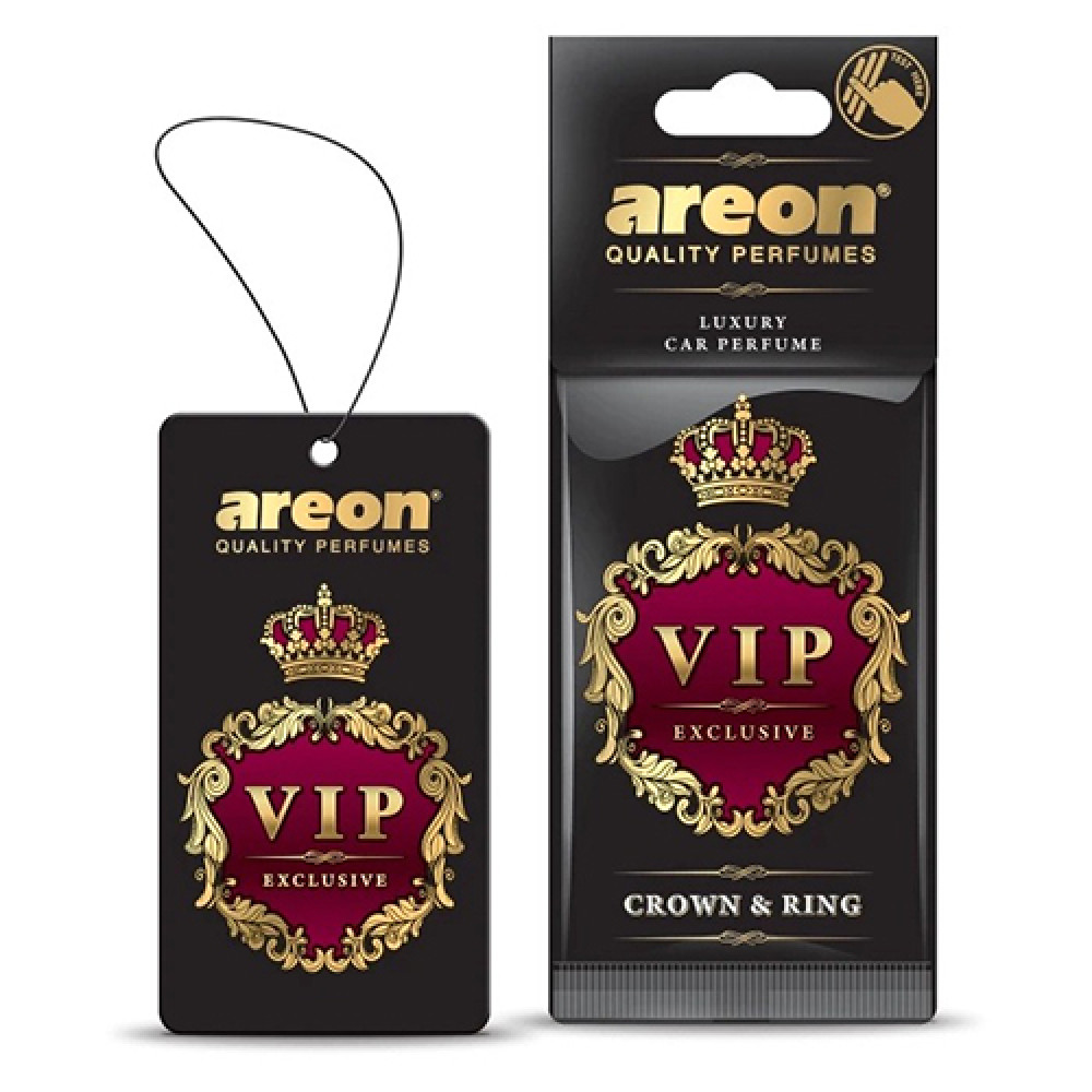 Освежитель воздуха AREON сухой листик VIP Crown & Ring