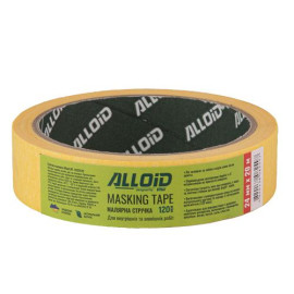 Alloid. Лента малярная 24мм х 20м, 120мкм