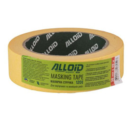 Alloid. Лента малярная 30мм х 40м, 120мкм