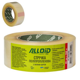 Alloid. Скотч упаковочный 45мм х 200м, 38мкм