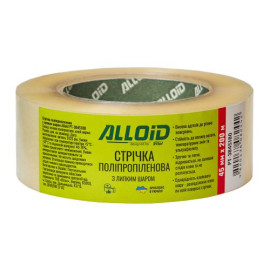 Alloid. Скотч упаковочный 45мм х 200м, 38мкм