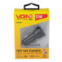 Автомобильное зарядное устройство VOIN 51W, 1USB QC3.0 18W + 1PD 33W, 12/24V