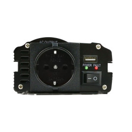 Інвертор — перетворювач напруги 12V/230V (800/1600W) GEKO G17006