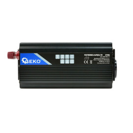 Інвертор — перетворювач напруги 12V/230V (800/1600W) GEKO G17006
