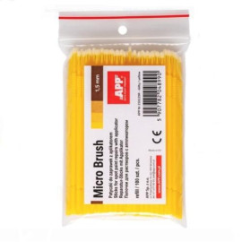 APP Микроапликатор Micro Brush Refill 1.5 мм (к-во 100шт), жёлтый (250229R)