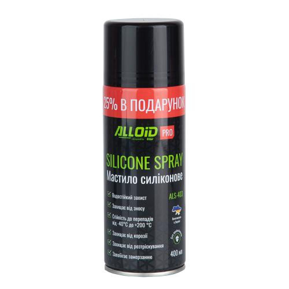 Смазка силиконовая АLS-403 ALLOID PRO 400 мл (с ароматом земляники)