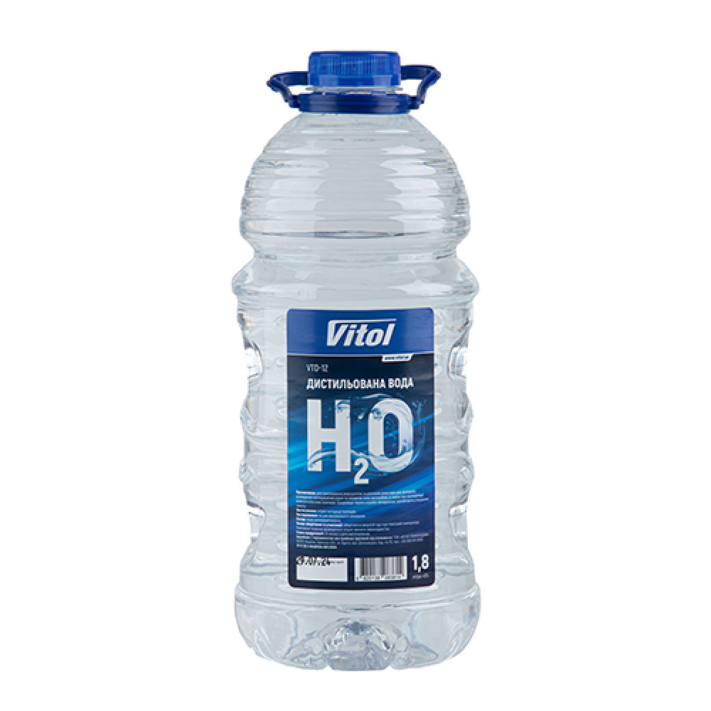 Дистиллированная вода VITOL "Бидистилят" 2л