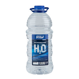 Дистиллированная вода VITOL "Бидистилят" 2л