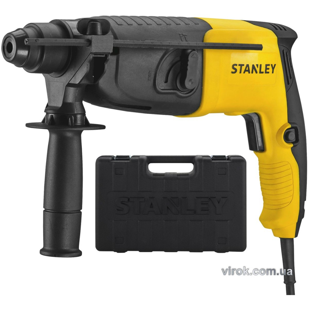 Перфоратор мережевий SDS+ STANLEY : P= 620 Вт. J= 1,34 Дж. в кейсі