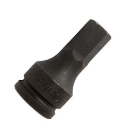 3/4" Головка-бита 6-гр. (HEX) цельная, ударная 30 мм, L=90 мм (FORCE 2649030)