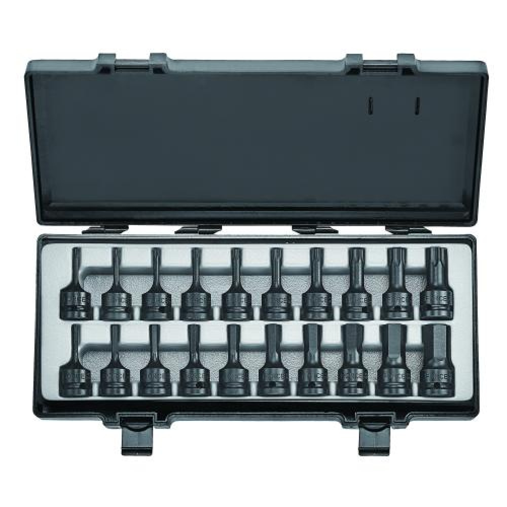1/2" Набор головок-бит Torx и 6-гр. ударных 20 пр. (FORCE 4205)