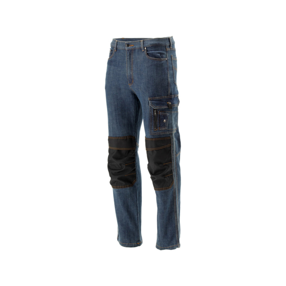 Штани робочі джинс стрейч MARА YATO розм 3XL/ 106-110см, ріст- 190-196см, гран 10 киш, 71% ба 25% по