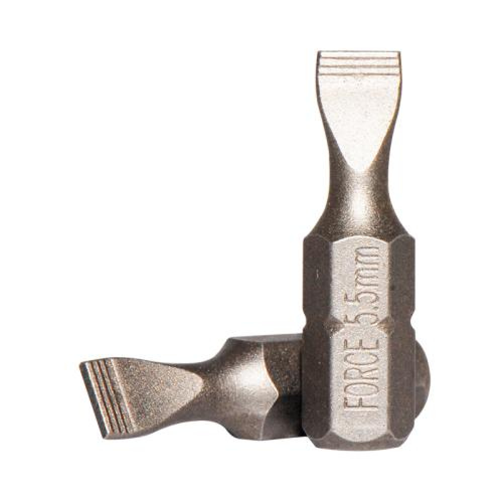 1/4" Бита шлицевая (SL) 1.2х4 мм, L=30 мм (FORCE 1233004)
