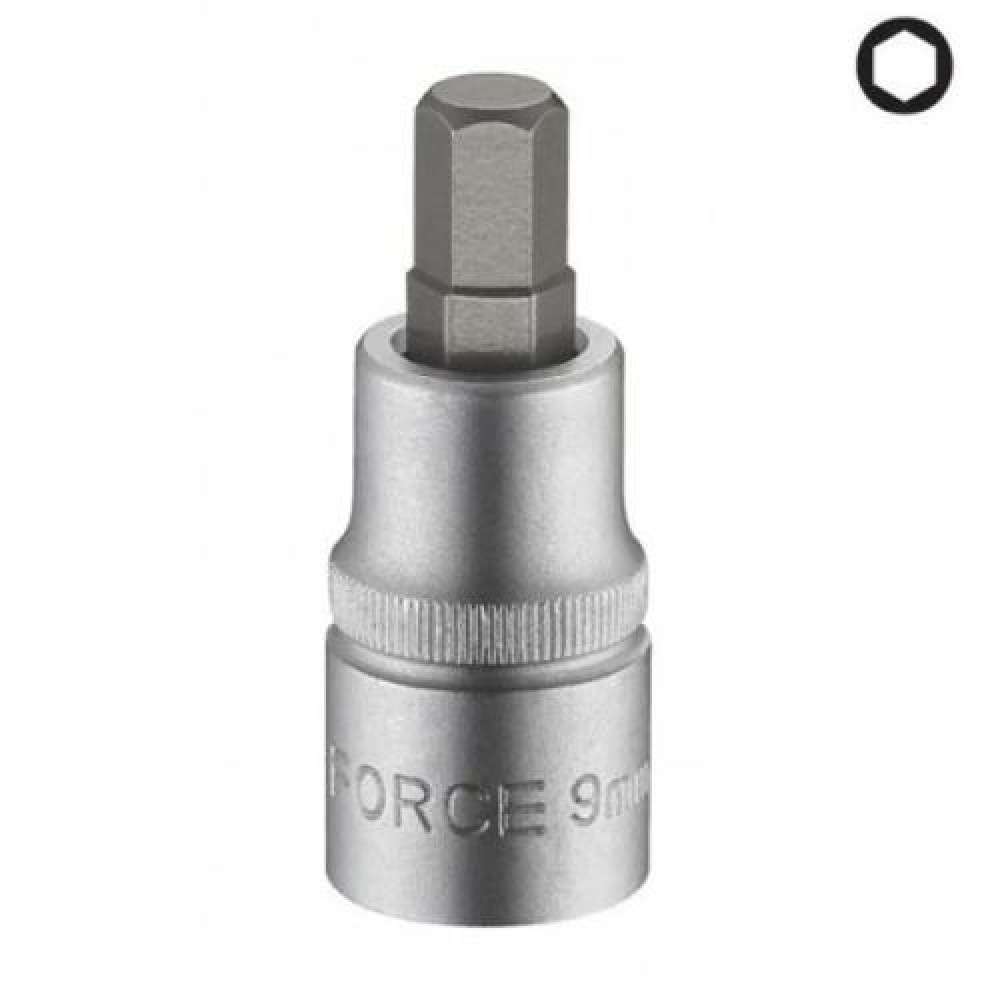 3/8" Головка-бита 6-гр. 11 мм, L=50 мм (FORCE 33405011)
