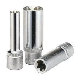 1/2" Головка Е-профиль (Torx) глубокая Е12, L=77 мм (FORCE 5467712)