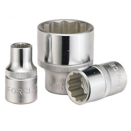 1/2" Головка двенадцатигранная 23 мм, L=40 мм (FORCE 54923)