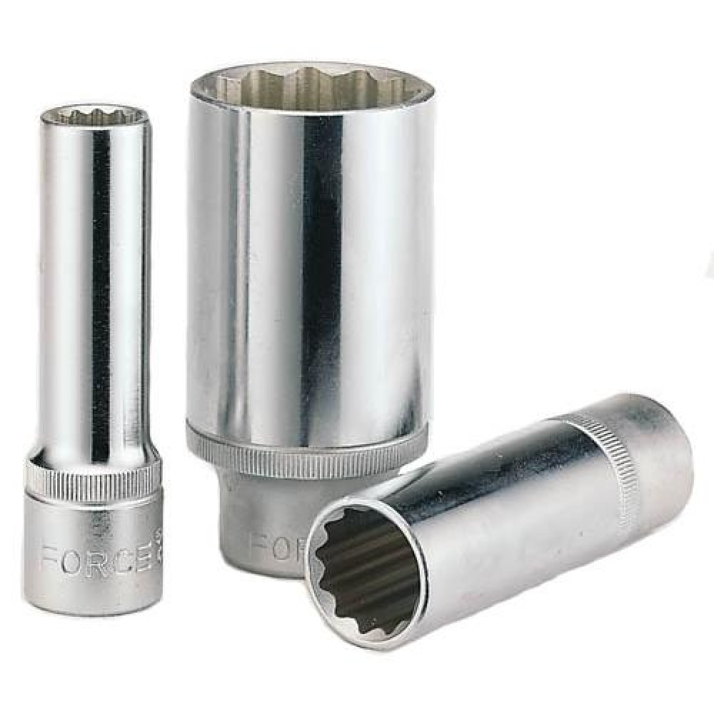 1/2" Головка двенадцатигранная глубокая 1", L=77 мм (FORCE 549771.0)