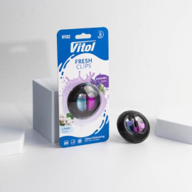Освежитель воздуха Vitol Fresh Clips на обдув Linen +Lavender