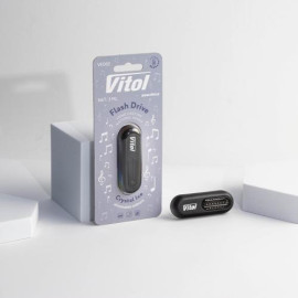 Освежитель воздуха Vitol Flash Drive на обдув Crystal Ice