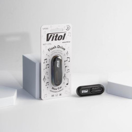 Освежитель воздуха Vitol Flash Drive на обдув New car