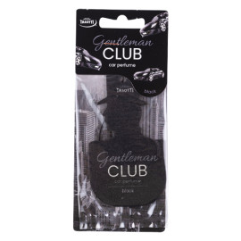 Ароматизатор cухой листик Tasotti/ "Gentleman club"/ Black
