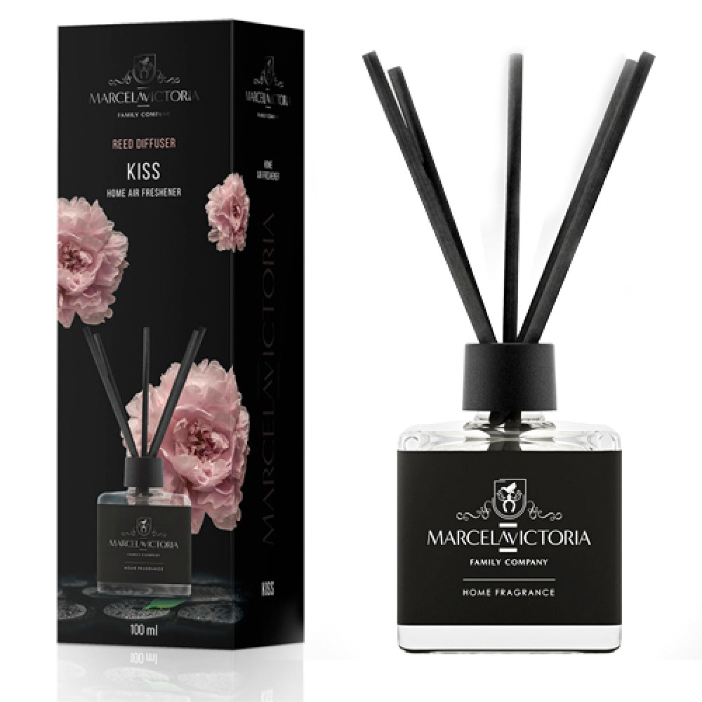 Ароматизатор жидкий для дома/офиса Tasotti "Reed diffuser" 100ml  Kiss
