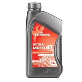 Моторное масло TEMOL Extra Moto 4T 10W-30 для бензиновых и дизельных генераторов (1л)