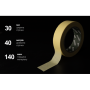 Alloid Pro. Лента малярная 30мм х 40м, 140мкм