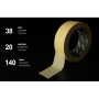 Alloid Pro. Лента малярная 38мм х 40м, 140мкм