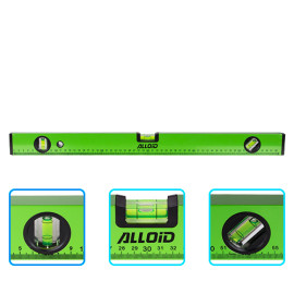 Alloid. Уровень строительный  60см, 3 капсулы