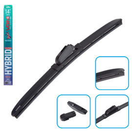 Щетки стеклоочистителя гибридные  VOIN 14"-350мм (TPX6M-14") HYBRID Ultra (3 адаптера)