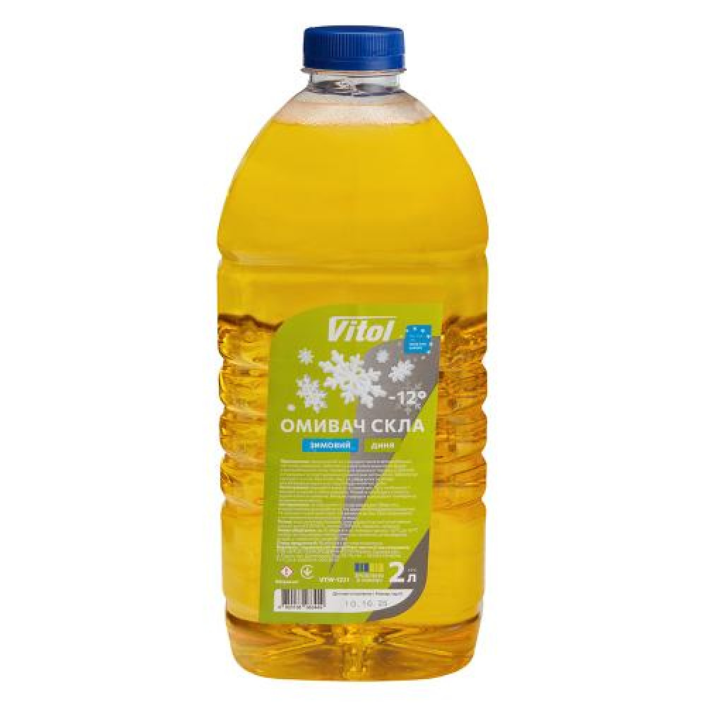 Омыватель стекол зимний VITOL "-12" 2л Дыня