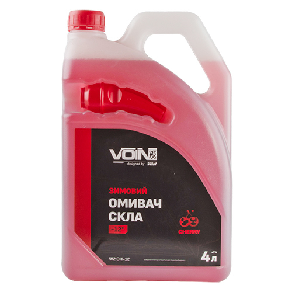 Омыватель стекол зимний VOIN "-12" 4л Cherry