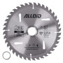 Alloid. Диск пильный по дереву с твердосплавными напайками 215х30/25,4мм, 40 зубов