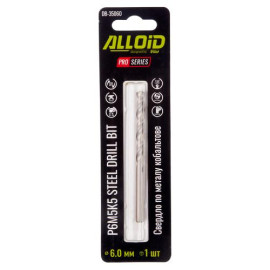 Alloid Pro. Сверло по металлу кобальтовое  6,0мм Р6М5К5