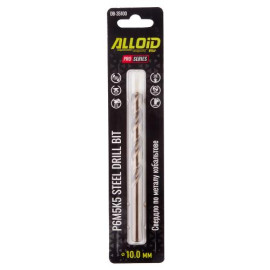Alloid Pro. Сверло по металлу кобальтовое 10,0мм Р6М5К5