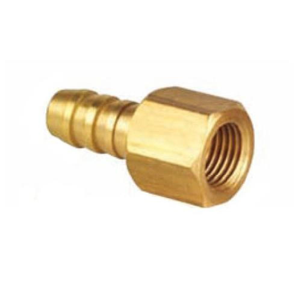 Фитинг латунный елка (внутренняя резьба 1/4") 3/8" (h10) х 1/4" (f) (Sumake CHF P-59)