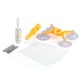Комплект для ремонта сколов Windshield Repair Kit полимер УФ